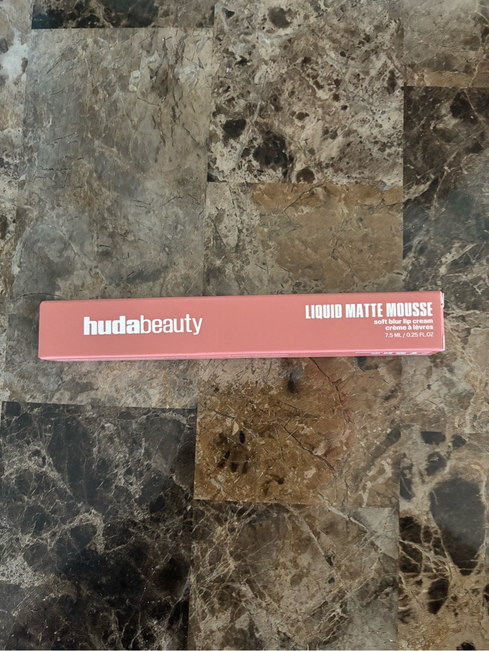 Huda Beauty Liquid Matte Mousse Soft Blur Lip Cream 7.5ml HONEY NUDE Makeup New